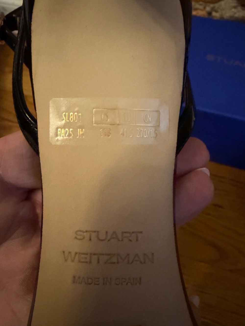 NEW and NEVER WORN - Stuart Weitzman Emmaline Sandal 75 Size 11 - Picture 13 of 13